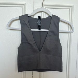 Urban Outfitters Out From Under Seamless Knit Plunge Bra Top